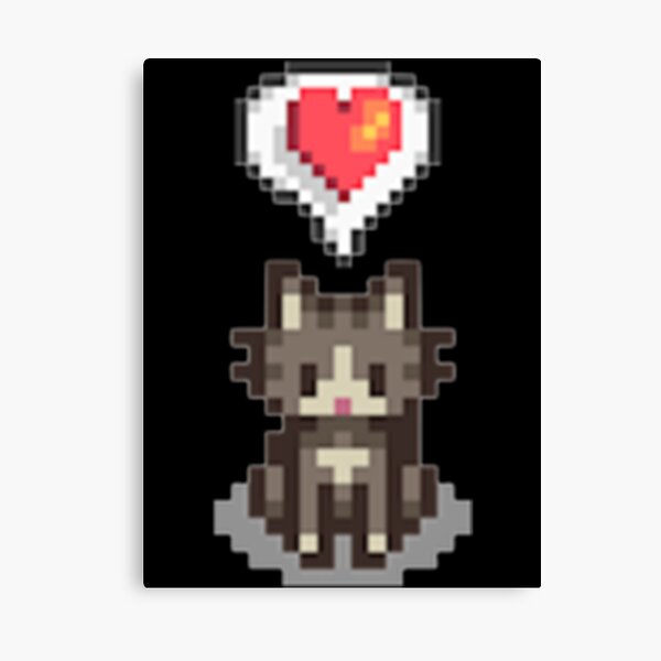 Item preview, Stardew Valley Happy Grey Cat designed and sold by burgeetgoud.