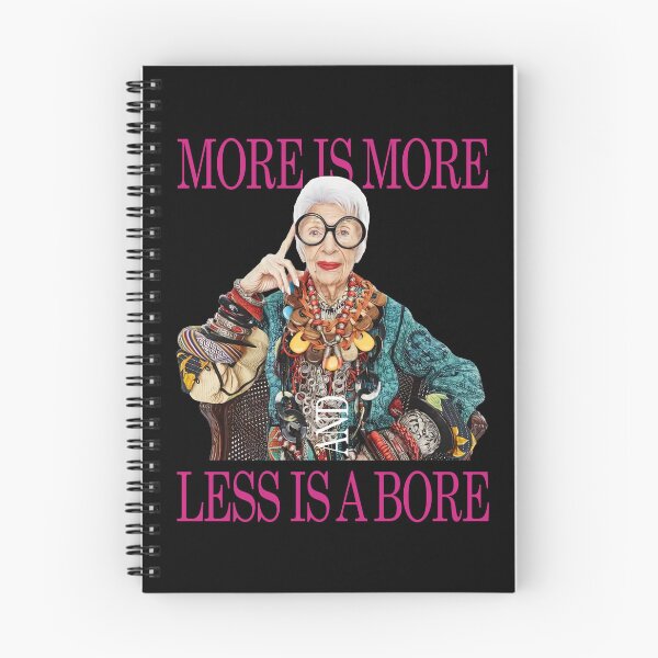 Item preview, IRIS APFEL - More is more less is a bore designed and sold by OrlandoUnique.