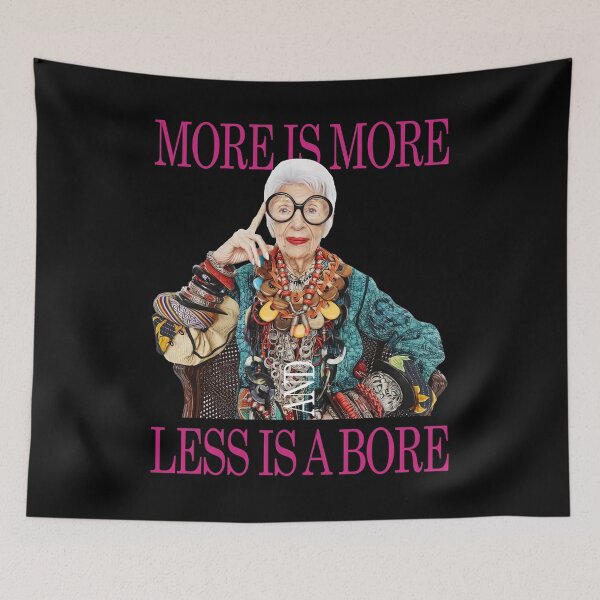 Item preview, IRIS APFEL - More is more less is a bore designed and sold by OrlandoUnique.