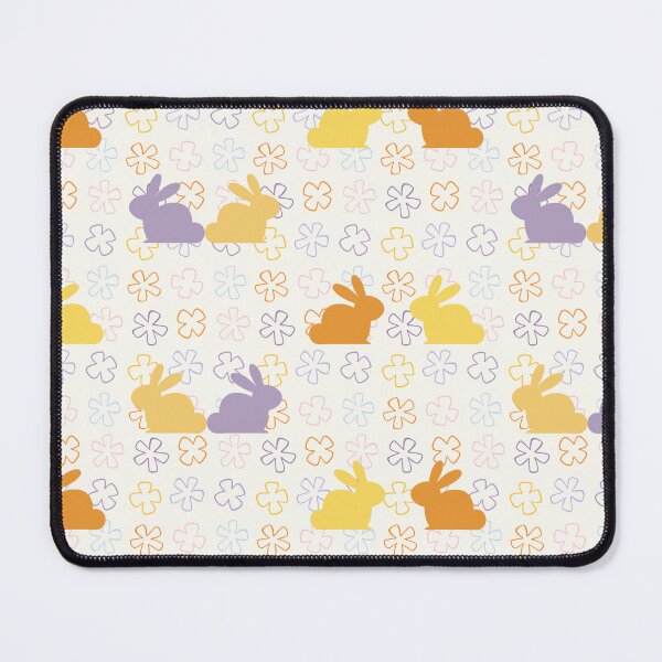 Item preview, Cute Easter Rabbit Flower Pattern designed and sold by CreativNode.