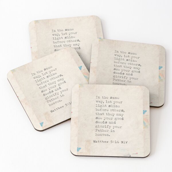 Item preview, Matthew 5:16 NIV designed and sold by Ariana Mila -  Awesome quotes.