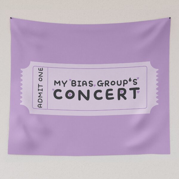 Item preview, My Bias Group’s Concert Ticket for Kpop Fans designed and sold by co-stars.