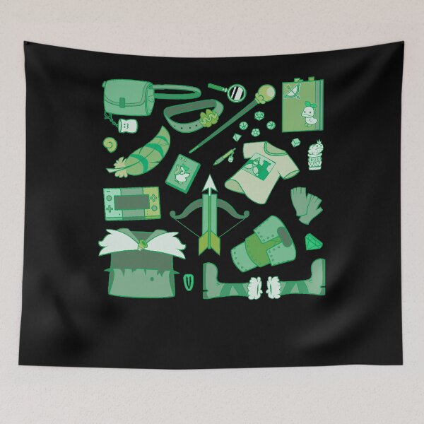 Item preview, Marcy Wu - Calamity (green)  designed and sold by Ryan-Oldham.