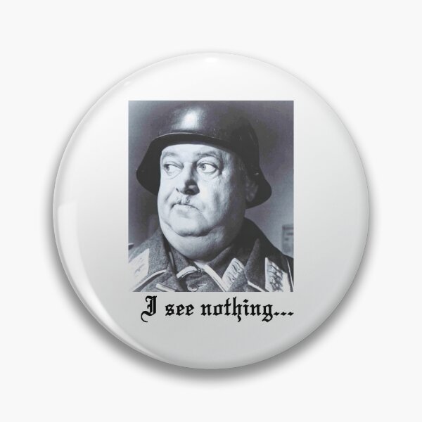 Item preview, Hogans Heroes Sgt. Schultz, I see nothing designed and sold by OrlandoUnique.