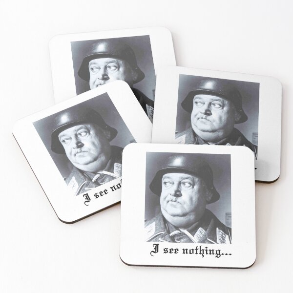 Item preview, Hogans Heroes Sgt. Schultz, I see nothing designed and sold by OrlandoUnique.