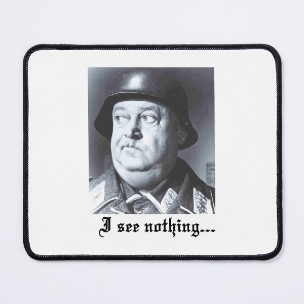 Item preview, Hogans Heroes Sgt. Schultz, I see nothing designed and sold by OrlandoUnique.