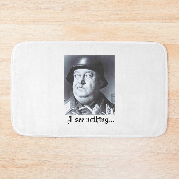 Item preview, Hogans Heroes Sgt. Schultz, I see nothing designed and sold by OrlandoUnique.