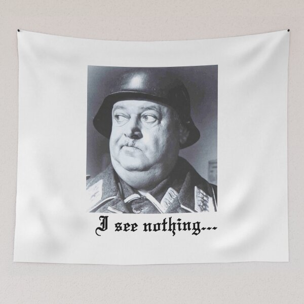 Item preview, Hogans Heroes Sgt. Schultz, I see nothing designed and sold by OrlandoUnique.