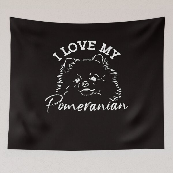 Item preview, Love My Pomeranian Owner Dog Breed Lover Paw Puppy Fans Pet designed and sold by TomGiantDesigns.