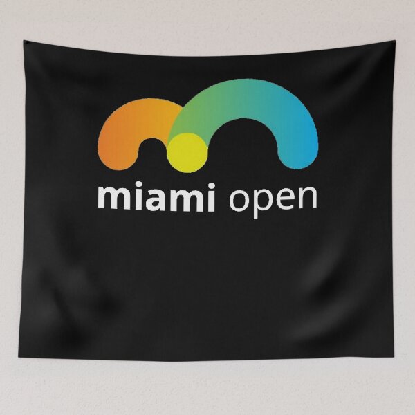 Item preview, miami open logo black  designed and sold by Ryan-Oldham.