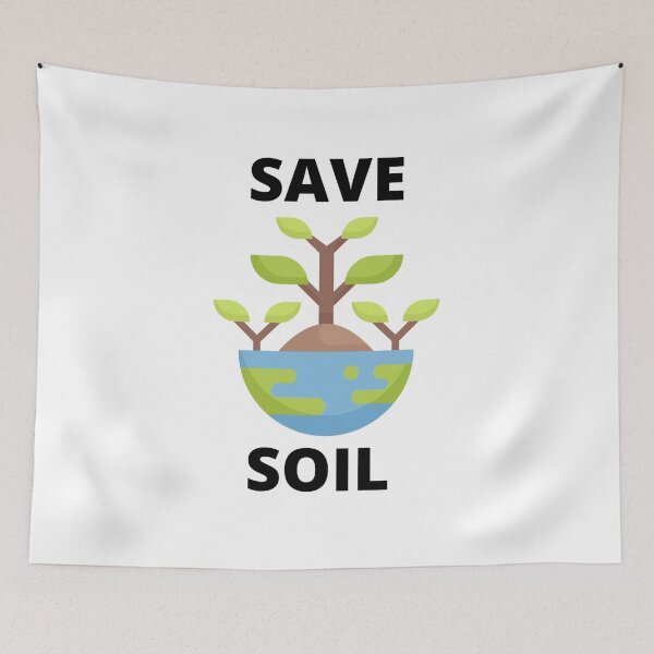 Item preview, Save Soil designed and sold by ArtistsZone.