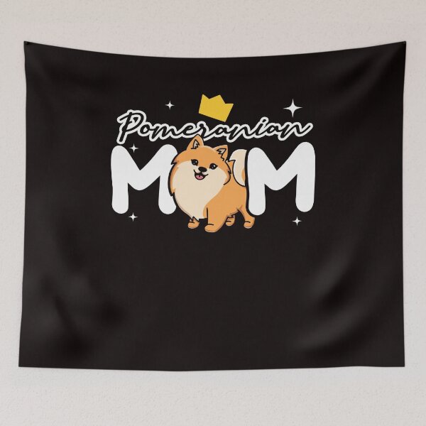 Item preview, Pomeranian Mom Pommy Pom Dog Breed German Spitz Puppy Pet designed and sold by TomGiantDesigns.