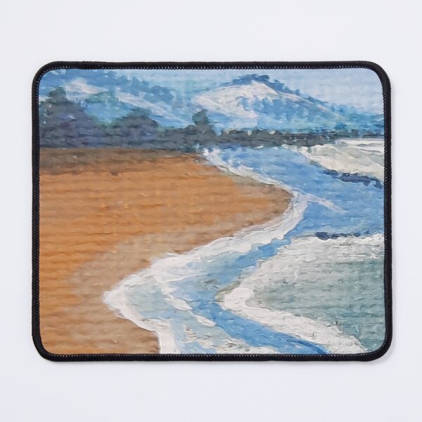 Item preview, The Netherlands Dutch Seascape View, Holland Lowtide Blue Beachscape designed and sold by DiensDesign.