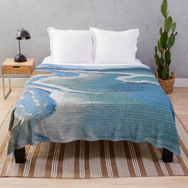 Item preview, The Netherlands Dutch Seascape View, Holland Lowtide Blue Beachscape designed and sold by DiensDesign.
