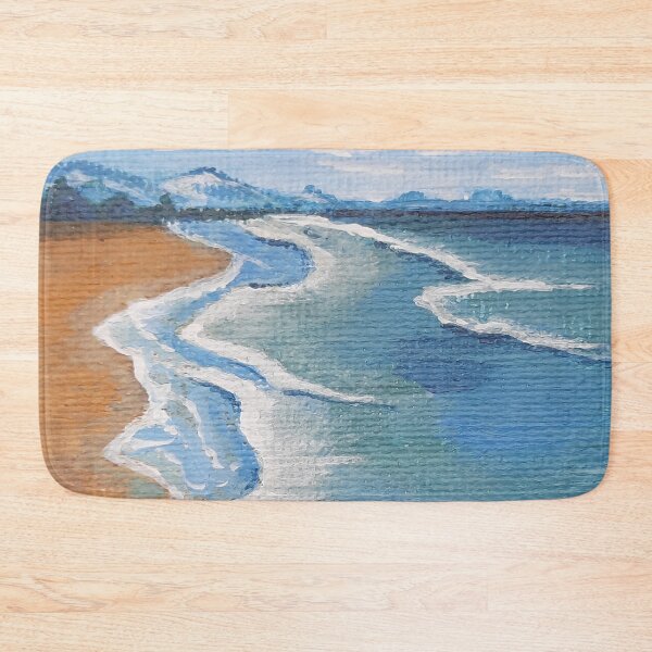 Item preview, The Netherlands Dutch Seascape View, Holland Lowtide Blue Beachscape designed and sold by DiensDesign.