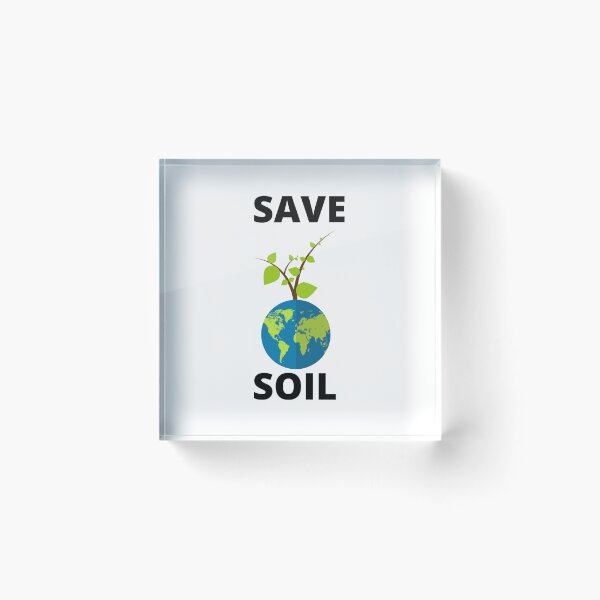 Item preview, Save Soil designed and sold by ArtistsZone.