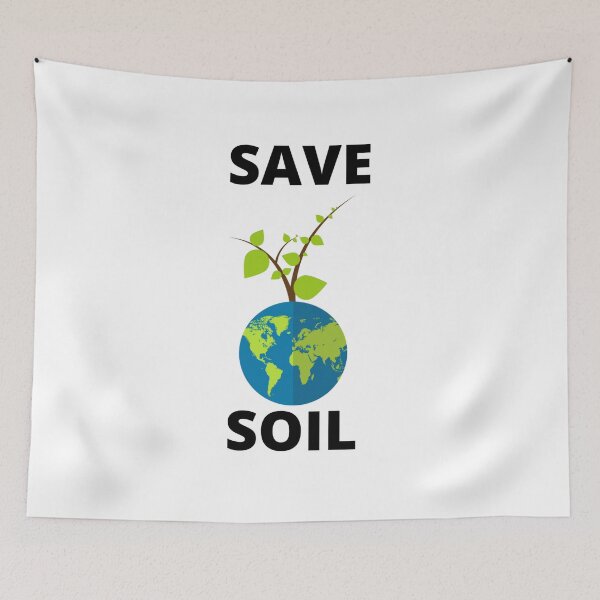 Item preview, Save Soil designed and sold by ArtistsZone.
