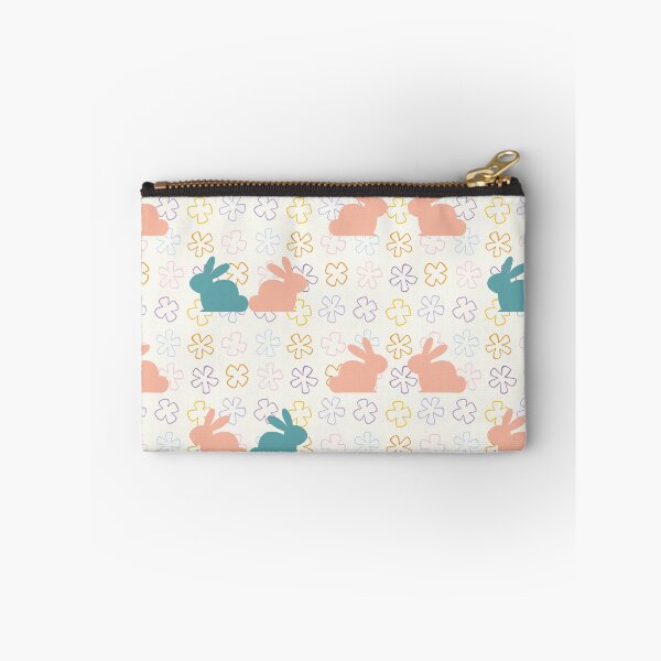 Item preview, Cute Easter Rabbit Flower Pattern designed and sold by CreativNode.