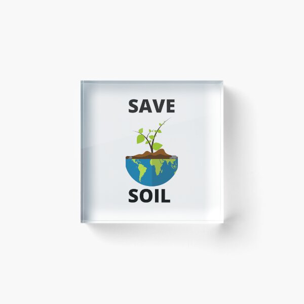 Item preview, Save Soil designed and sold by ArtistsZone.