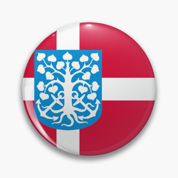Item preview, esbjerg city flag designed and sold by tony4urban.