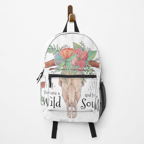 Item preview, You have a Free Wild Soul | Boho Skull designed and sold by I'm Redz.