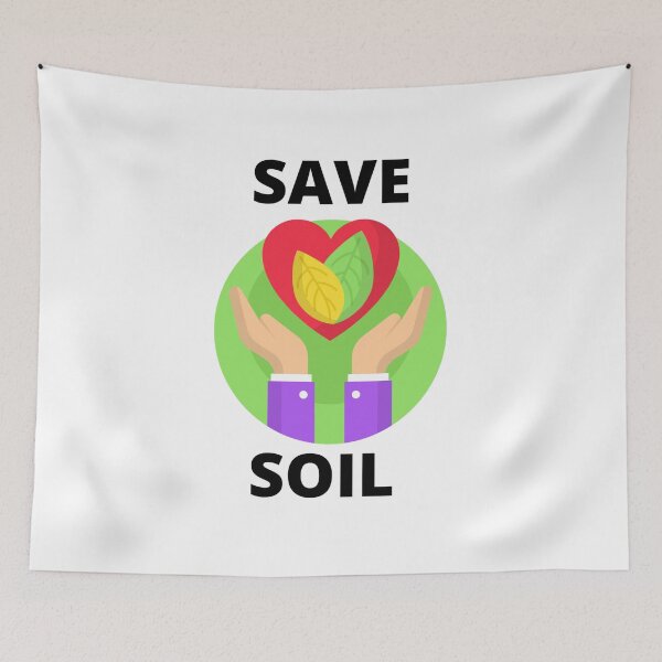 Item preview, Save Soil designed and sold by ArtistsZone.