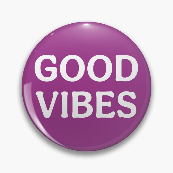 Item preview, Good Vibes (White Mauve) Positivity Statement Print designed and sold by ToluaPrints.
