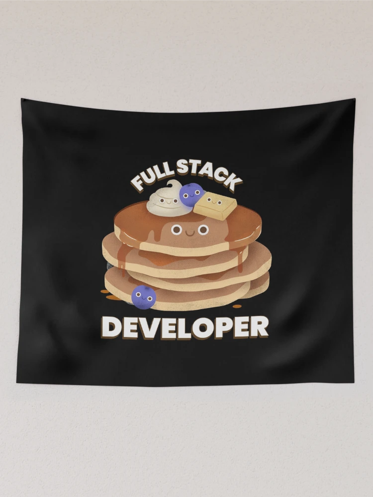 Thumbnail 2 of 3, Tapestry, Full Stack Developer - Coding Programmer Design designed and sold by Shirtlify.