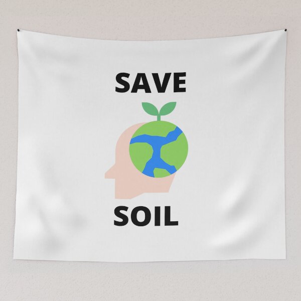 Item preview, Save Soil designed and sold by ArtistsZone.