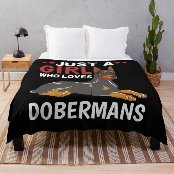 Item preview, Girls Dog Lover Pet Dog Owner Doberman designed and sold by bestshirtdesign.
