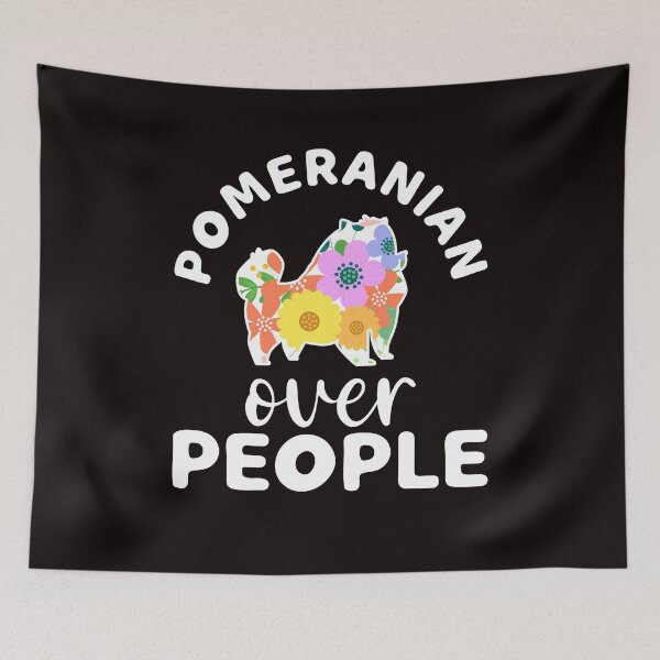 Item preview, Pomeranian Over People Pommy Pom Dog Breed Puppy Pet Animal designed and sold by TomGiantDesigns.