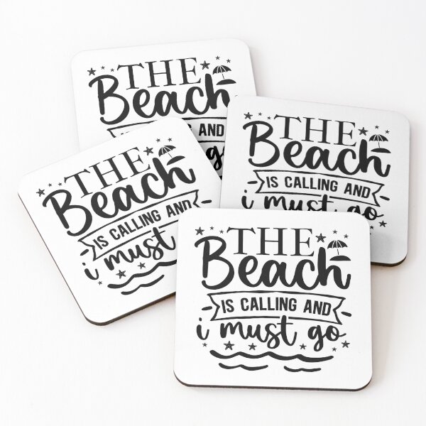 Item preview, The Beach is Calling and I Must Go   -  Welcome to the Beach designed and sold by davidmurtagh.