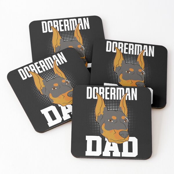 Item preview, Dad Dog Lover Dog Owner Pet Doberman Pinscher designed and sold by bestshirtdesign.