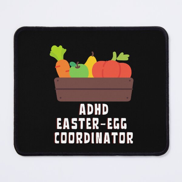 Item preview, ADHD - Easter Egg Coordinator - Basket of Fruit - Light on Dark designed and sold by TheBerriesADHD.