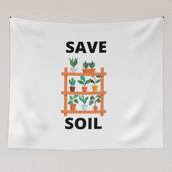 Item preview, Save Soil designed and sold by ArtistsZone.