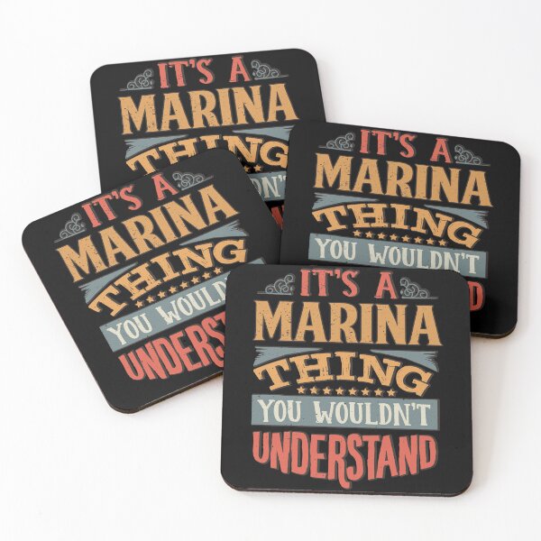 Item preview, this Text Marina Name  Its A Thing You Wouldnt Understand Gift For Marina designed and sold by KurtisGreen1994.