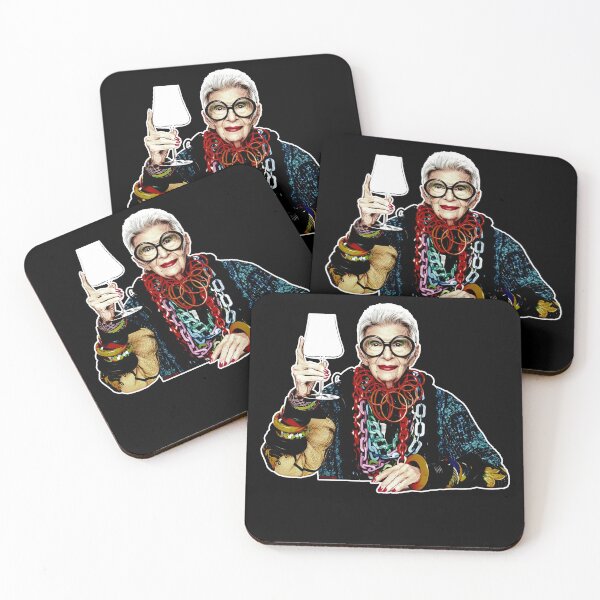 Item preview, Iris apfel funny cartoon designed and sold by OrlandoUnique.
