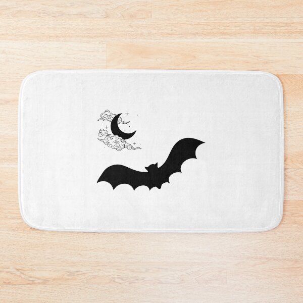 Item preview, Black Bat and nice moon animal nature designed and sold by AwesomeArt13.