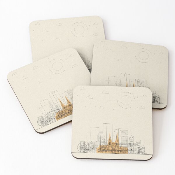 Item preview, Abstract City Posters: Bordeaux, France designed and sold by A Deniz Akerman.