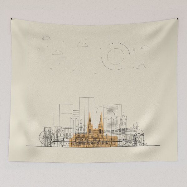 Item preview, Abstract City Posters: Bordeaux, France designed and sold by A Deniz Akerman.