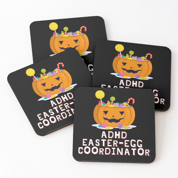 Item preview, ADHD - Easter Egg Coordinator - Trick or Treat Pumpkin Candy Basket - Light on Dark designed and sold by TheBerriesADHD.