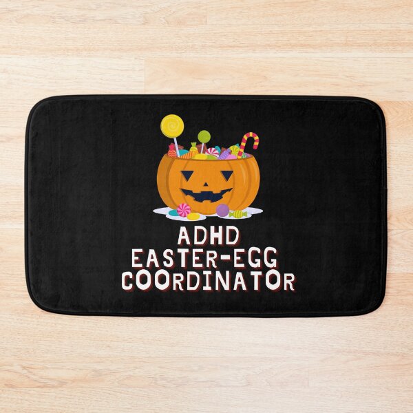 Item preview, ADHD - Easter Egg Coordinator - Trick or Treat Pumpkin Candy Basket - Light on Dark designed and sold by TheBerriesADHD.