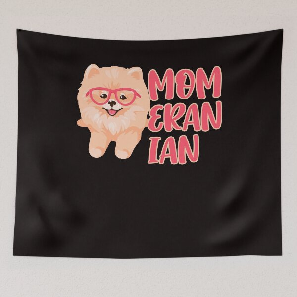 Item preview, Momeranian Pomeranian Mom Pommy Pom German Spitz Puppy Pet designed and sold by TomGiantDesigns.