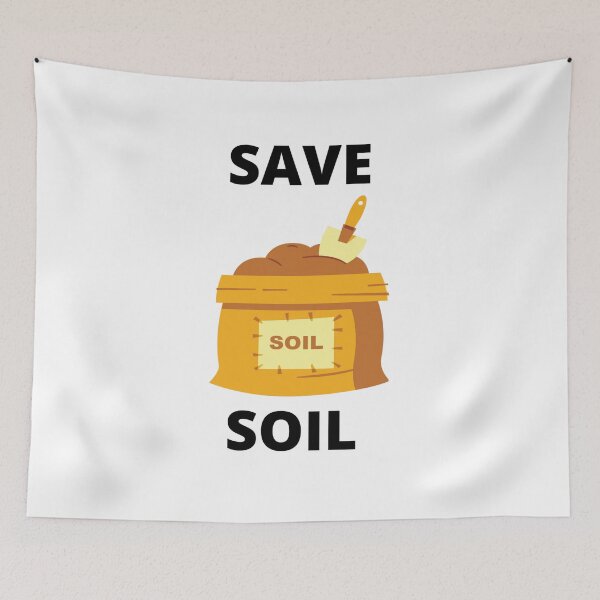 Item preview, Save Soil designed and sold by ArtistsZone.