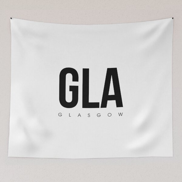 Item preview, GLA - Glasgow Airport Code designed and sold by CartoCreative.