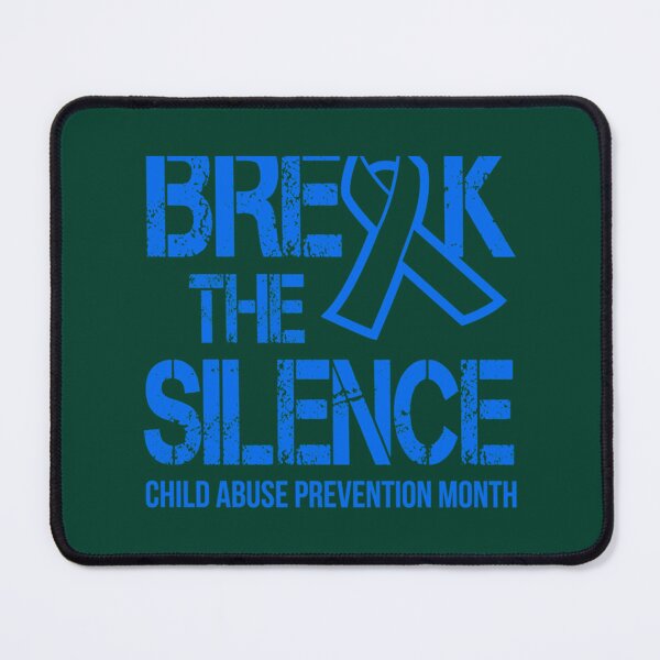 Item preview, Child Abuse Prevention Break The Silence     designed and sold by LoveParadise88.