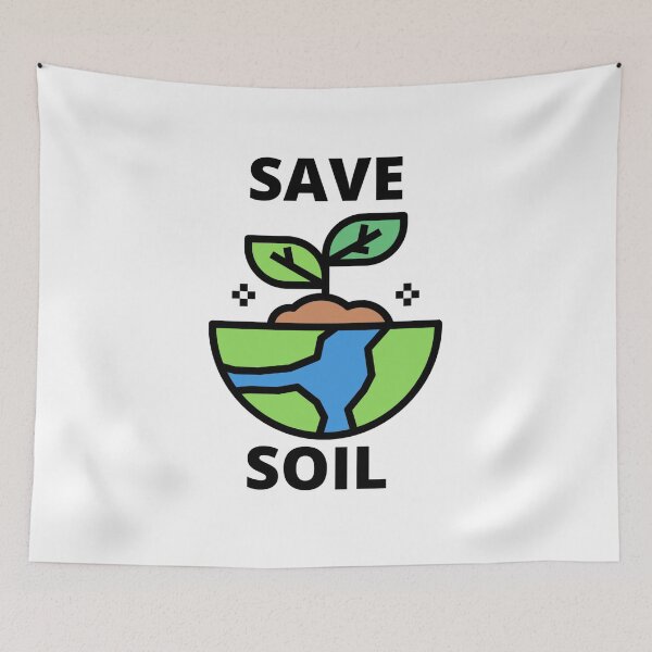 Item preview, Save Soil designed and sold by ArtistsZone.