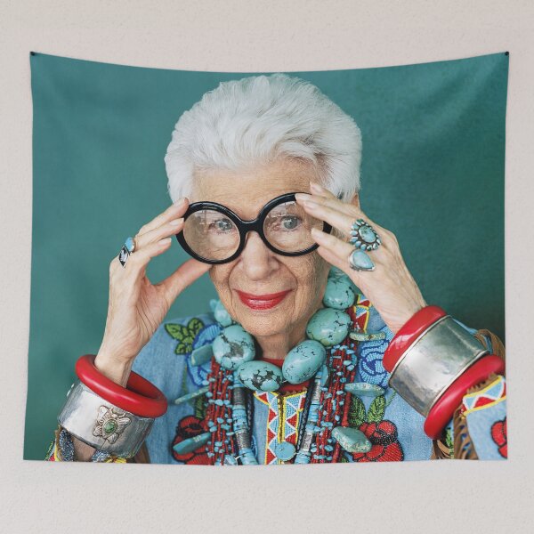 Item preview, Iris-apfel funny cartoon a Unisex designed and sold by OrlandoUnique.