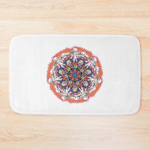 Item preview, Kids See Ghosts Mandala   designed and sold by WAVPosterss.
