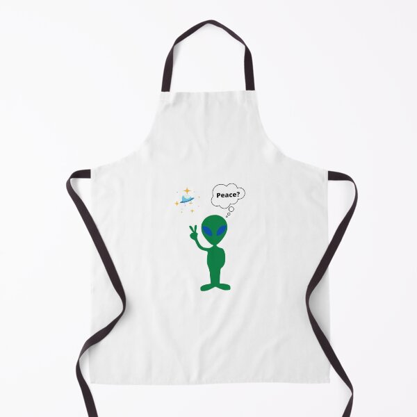 Item preview, Alien green peaceful alien designed and sold by AwesomeArt13.